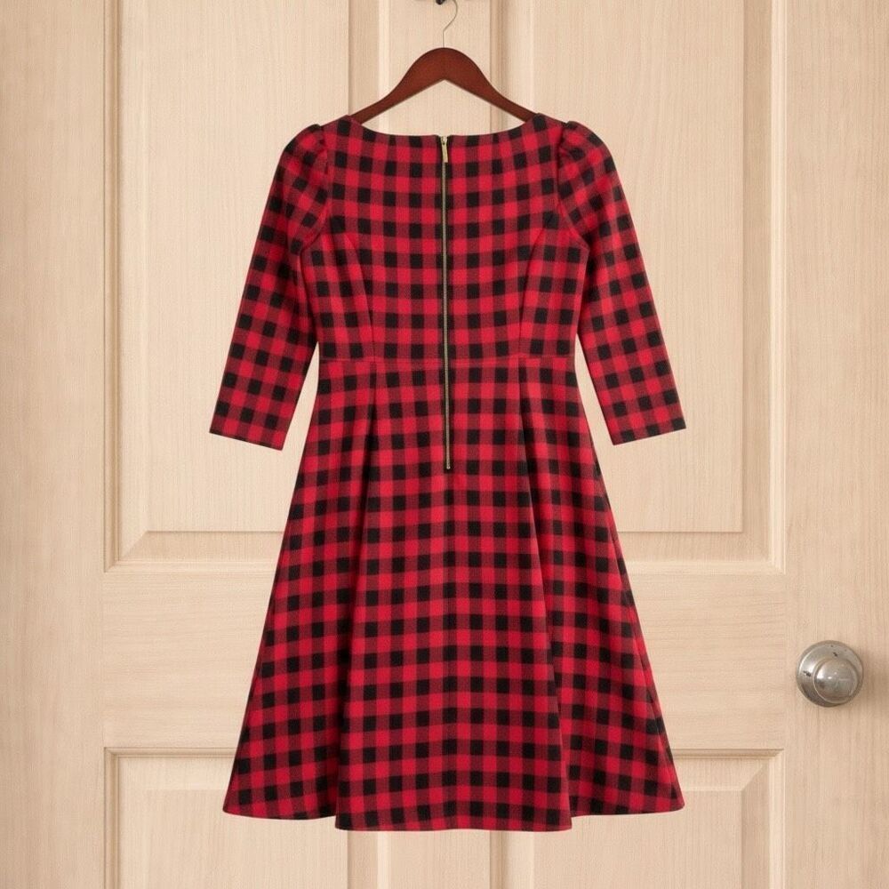 Calvin Klein Buffalo Check Dress - Picture 5 of 7